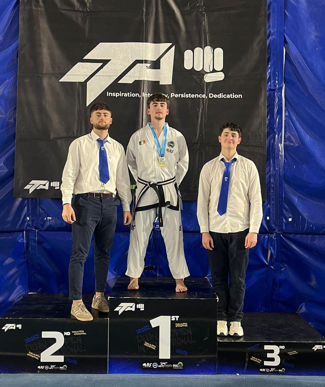 Celtic Coast TKD student wins 1st place at Dublin Open International